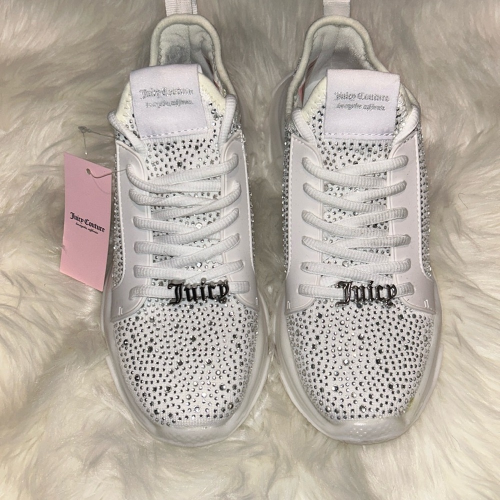 Juicy couture rhinestone shoes